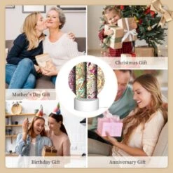 Round Acrylic Night Light, Three Colorful And Artistic Designs Are Displayed Side By Side. -Acrylic Night Light Shop abfb3646c0d1ab17d99a536c45af6bdd76628f7c