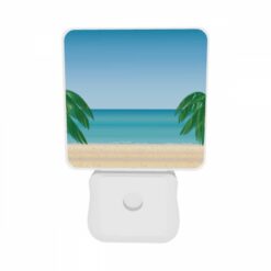 Night Light Set Of 2, Two Palm Trees Are On The Beach -Acrylic Night Light Shop ac00ec71d22b006acf5752c095f68362994fd977