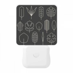 Night Light, A Collection Of Leaves In Various Shapes And Sizes. -Acrylic Night Light Shop ac4a43addc404fdf1733e01a98a799cb9a4ee1c5
