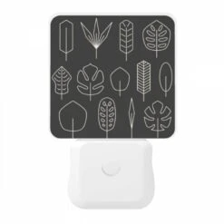 Night Light, A Collection Of Leaves In Various Shapes And Sizes. -Acrylic Night Light Shop ac4a43addc404fdf1733e01a98a799cb9a4ee1c5