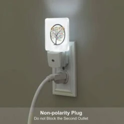 Night Light Set Of 2, A Colorful Tree With Leaves In Different Colors. 4 Night Light Set Of 2, A Colorful Tree With Leaves In Different Colors. -Acrylic Night Light Shop ac936474ca4fd53e9611e687570846dd941dd8ea