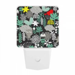 Night Light, A Black And White Image Of A Bird Sitting On A Branch Surrounded By Green Leaves. -Acrylic Night Light Shop ad1d29d7f4a8ccf5cb53bca2f7036d6dba630dc9