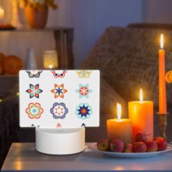 Rectangular Acrylic Night Light, A Collection Of Colorful Flower Designs. -Acrylic Night Light Shop ad3f1f4ef242a9b3d34c8ad72e9a42e4a33c3641