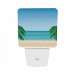 Night Light Set Of 2, Two Palm Trees Are On The Beach -Acrylic Night Light Shop add761abd230d13236b5905a0ffba22347512d40