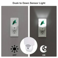 Night Light Set Of 2, A Green And Blue Bird Flying With A Flock Of Birds. -Acrylic Night Light Shop b021842b4a1605e64502217a63f53483a2dc9acf