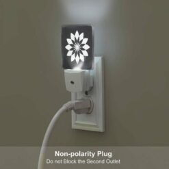 Night Light, A Black And White Flower Design. -Acrylic Night Light Shop b0d20dd842d3bef7e8dbd234aa53a7e0970189a9