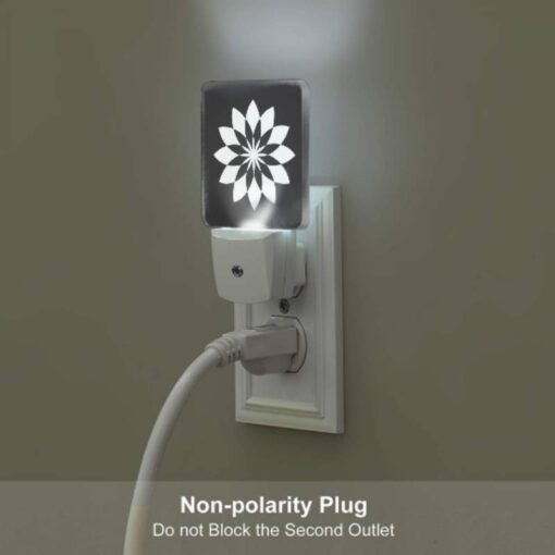 Night Light, A Black And White Flower Design. -Acrylic Night Light Shop b0d20dd842d3bef7e8dbd234aa53a7e0970189a9