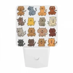 Night Light, A Collection Of Different Colored Cats. 7 Night Light, A Collection Of Different Colored Cats. -Acrylic Night Light Shop b12a3bc4dbd69481908d3918bd22aaaa9b30159f