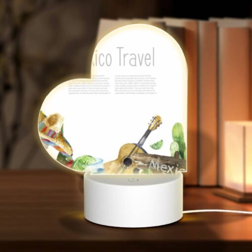 Love Acrylic Night Light, A Colorful Advertisement For Mexico Travel. -Acrylic Night Light Shop b175320a8bc03d496af2ecc628db7194527b881f