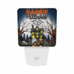 Night Light Set Of 2, A Halloween Scene With A House -Acrylic Night Light Shop b28a27bf5668db366b39388e68008027e2feea34