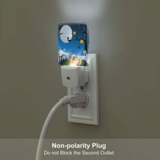 Night Light Set Of 2, A Tree With A Spider Web And Pumpkins Hanging From It. -Acrylic Night Light Shop b30fa7e4b8e267da5567f67cb14450c2a2e53496