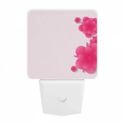 Night Light, A Pink Flower With A Yellow Center. -Acrylic Night Light Shop b430540633ca2928363a55846e68a2ace0724eb7