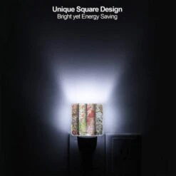 Night Light, Three Colorful Designs Are Displayed On A Wall. -Acrylic Night Light Shop b4844c08309e854609dc3b85832124065f0e4cde