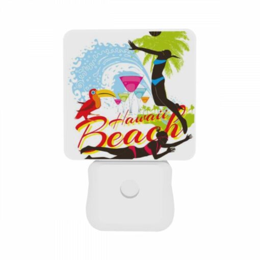 Night Light Set Of 2, A Woman Is Diving Into The Water At A Beach. -Acrylic Night Light Shop b4de2cbe85715a27dc932eed63af275e1286beac