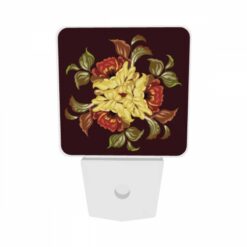 Night Light Set Of 2, A Colorful Flower Design With Yellow -Acrylic Night Light Shop b541d09e825eb966afd9f59d8ee9f83ef68db564