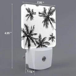 Night Light, A Black And White Image Of Palm Trees. 1 Night Light, A Black And White Image Of Palm Trees. -Acrylic Night Light Shop b5f867311c7cebf1fac6cfd7631277483a79476e