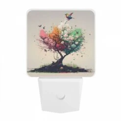 Night Light, A Tree With A Bird Sitting On Top Of It. 7 Night Light, A Tree With A Bird Sitting On Top Of It. -Acrylic Night Light Shop b6513b01062f856c511d00d7b9bb481894da6ba3