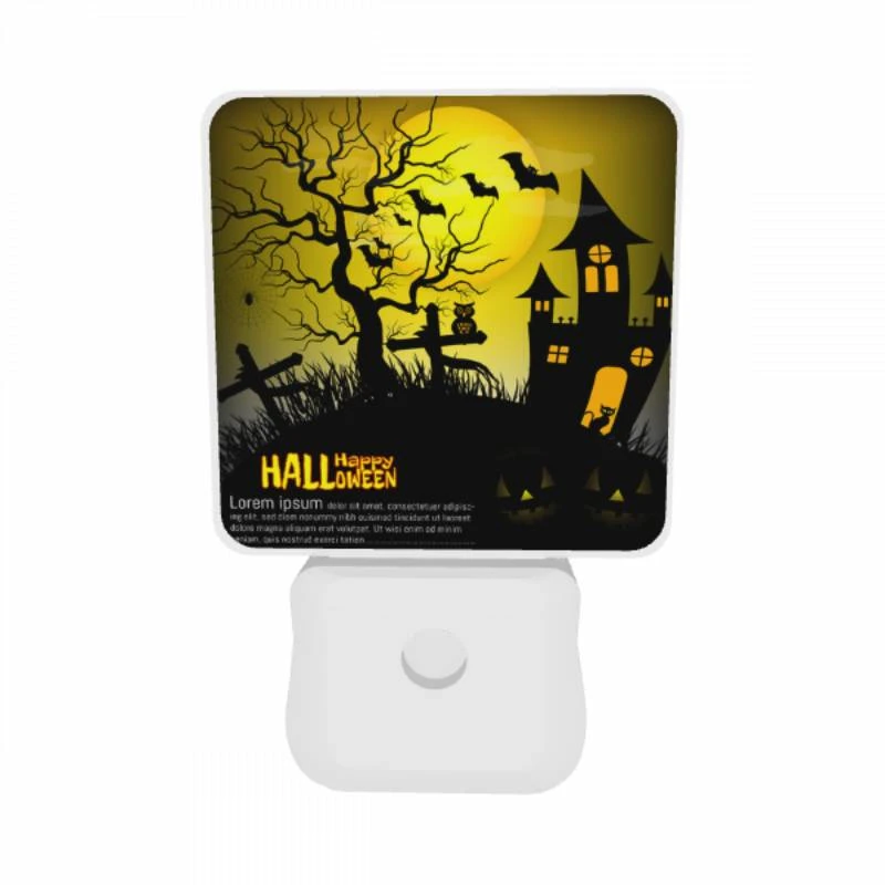 Night Light Set of 2, A Halloween scene with a tree Night Light Set Of 2, A Halloween Scene With A Tree -Acrylic Night Light Shop b68de4e3a4aac14859cbab28a8dcaafe71303cc5