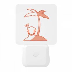 Night Light, A Cartoon Of A Palm Tree With A Toothbrush In It. -Acrylic Night Light Shop b6fdb0ff83d6a6c8ae258f1b4258ebce8281eafc