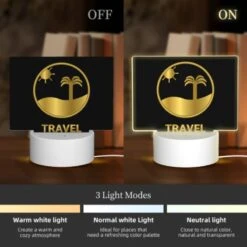 Rectangular Acrylic Night Light, A Logo For A Travel Company. 2 Rectangular Acrylic Night Light, A Logo For A Travel Company. -Acrylic Night Light Shop b7104e43c9e03ebc975b03c626ff3678a4d3aa08
