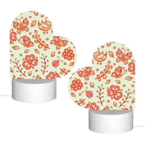 Love Acrylic Night Light, A Colorful Floral Pattern With Birds And Flowers. -Acrylic Night Light Shop b7a3bcece3109bb995d03c58f6a47fceb0126176