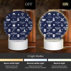 Round Acrylic Night Light, A Collection Of Halloween Party Elements. -Acrylic Night Light Shop b875d142a769c8af0dddf9db327f04528106a1ee