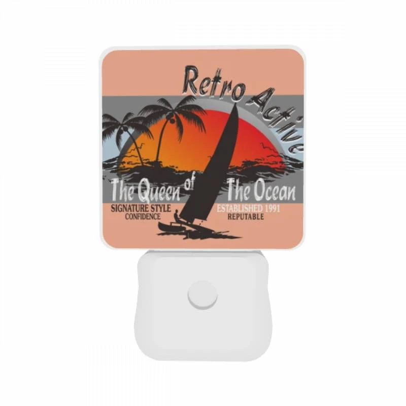 Night Light Set of 2, A boat with a person in it is on the ocean. Night Light Set Of 2, A Boat With A Person In It Is On The Ocean. -Acrylic Night Light Shop b989c297a29a726cea4d6316f01644707314475a