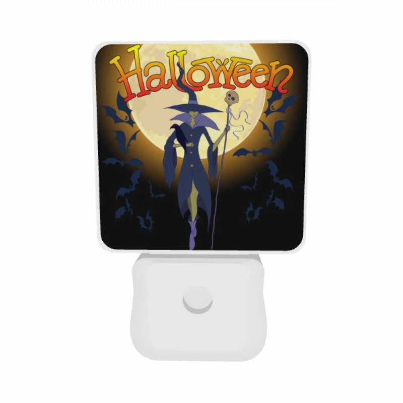 Night Light Set of 2, A witch is standing in front of a full moon. Night Light Set Of 2, A Witch Is Standing In Front Of A Full Moon. -Acrylic Night Light Shop b9cb194baf40c0aa189fdef27080bba5b2e3f816