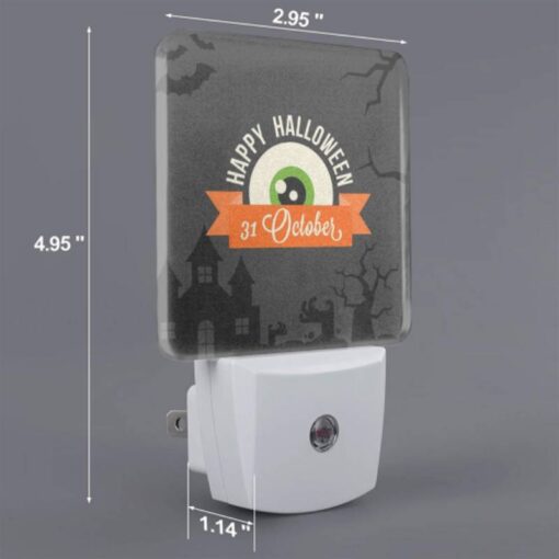 Night Light, A Halloween Poster With A Green Eye And The Date 31 October. -Acrylic Night Light Shop bbaa40806b0a67e7f0761757de536a116277ea38