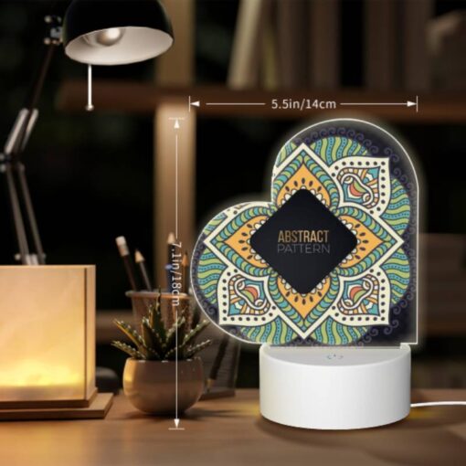 Love Acrylic Night Light, A Colorful Abstract Pattern. -Acrylic Night Light Shop bc623bad4b1e30e799db3bbe014e8813fbca770c