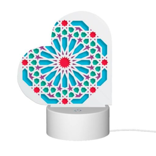 Love Acrylic Night Light, A Blue And Green Star Pattern. -Acrylic Night Light Shop bd14b1d1d9086df0af1cc489f0e3ac62217bf9e6