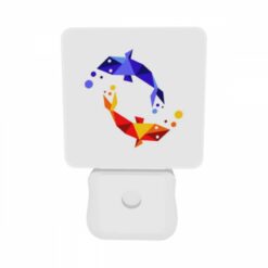 Night Light Set Of 2, A Red And Yellow Fish Swimming In The Ocean. -Acrylic Night Light Shop bdab54c9e918fcc7597f1584b96af3d4e1e92f09