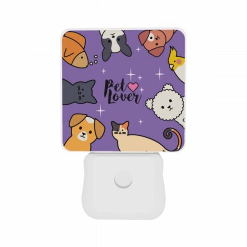 Night Light Set Of 2, A Collection Of Cartoon Animals -Acrylic Night Light Shop bddc20eda2afd8f9cdb7b6dff05b43beaf855b04