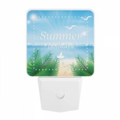 Night Light, A Picture Of A Beach With A Boat And A Seagull Flying Over The Water. -Acrylic Night Light Shop bdfb2f872a413c69600c935f5138de82605b33f2