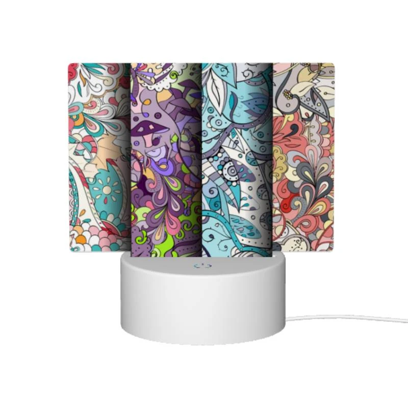 Rectangular Acrylic Night Light, Three colorful designs are displayed on a wall. Rectangular Acrylic Night Light, Three Colorful Designs Are Displayed On A Wall. -Acrylic Night Light Shop be5fc43ca97c0a07446b6f4744066b3800667298