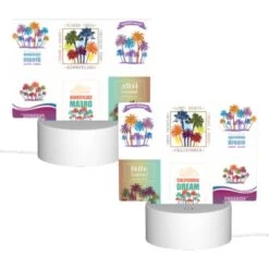 Rectangular Acrylic Night Light, A Collection Of Postcards Featuring California And Tropical Destinations. 1 Rectangular Acrylic Night Light, A Collection Of Postcards Featuring California And Tropical Destinations. -Acrylic Night Light Shop bed98c630d80039200de935898e298634253156b