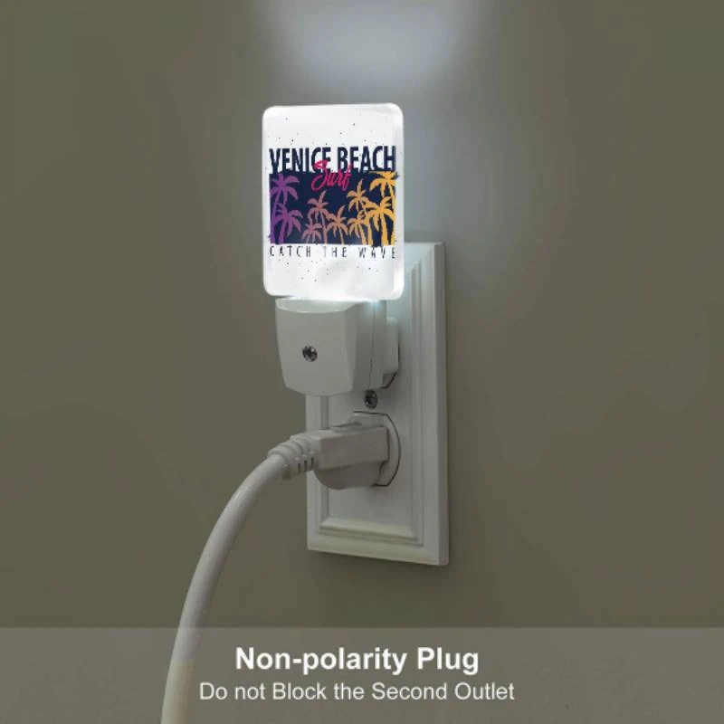 Night Light Set of 2, A surfboard with a picture of a beach and the words "Catch the Wave" on it. Night Light Set Of 2, A Surfboard With A Picture Of A Beach And The Words "Catch The Wave" On It. -Acrylic Night Light Shop bf2d2b75ed6101bcea54257c5a98fff021a2e9f5