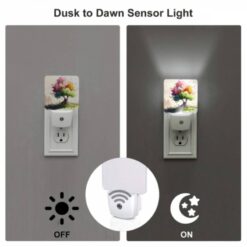 Night Light, A Tree With A Trunk And Roots Is Surrounded By Colorful Butterflies. -Acrylic Night Light Shop bf60eb698bd9ecd0b3822593aba045be4130c41d