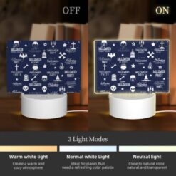 Rectangular Acrylic Night Light, A Collection Of Halloween Party Elements. -Acrylic Night Light Shop bf69bba89e4af755f7268ef388ac43114e278c17