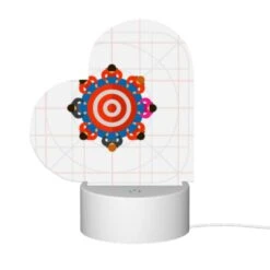 Love Acrylic Night Light, A Group Of People Are Standing Around A Circle With A Bullseye In The Middle. -Acrylic Night Light Shop bf875a2a56a8546fb0fab9f51599bad0caf97294