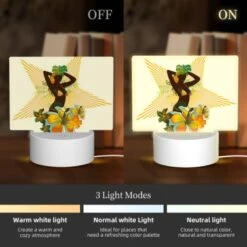 Rectangular Acrylic Night Light, A Woman With A Flower In Her Hair Is Wearing A Bikini. 2 Rectangular Acrylic Night Light, A Woman With A Flower In Her Hair Is Wearing A Bikini. -Acrylic Night Light Shop c0983caa1f14fa87f7b588e506b6cce5069c6210