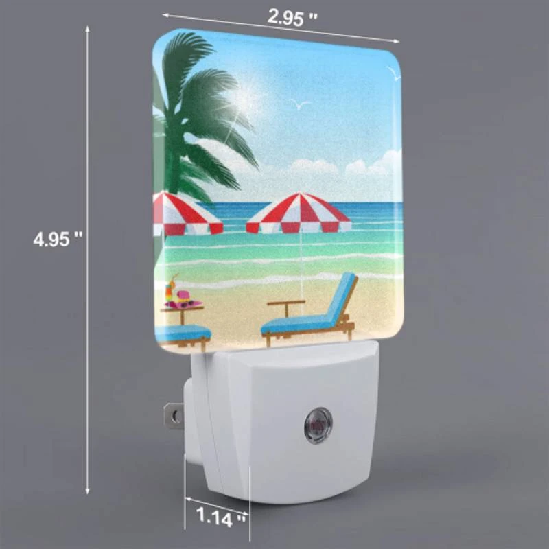 Night Light Set of 2, A beach scene with two umbrellas and two chairs. Night Light Set Of 2, A Beach Scene With Two Umbrellas And Two Chairs. -Acrylic Night Light Shop c0dabfb0d57eedd1ad18dad72d00876d538279aa