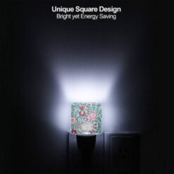 Night Light, A Colorful Floral Pattern With Pink -Acrylic Night Light Shop c14a869337e3bbf53e113189515c577f3f493c3e