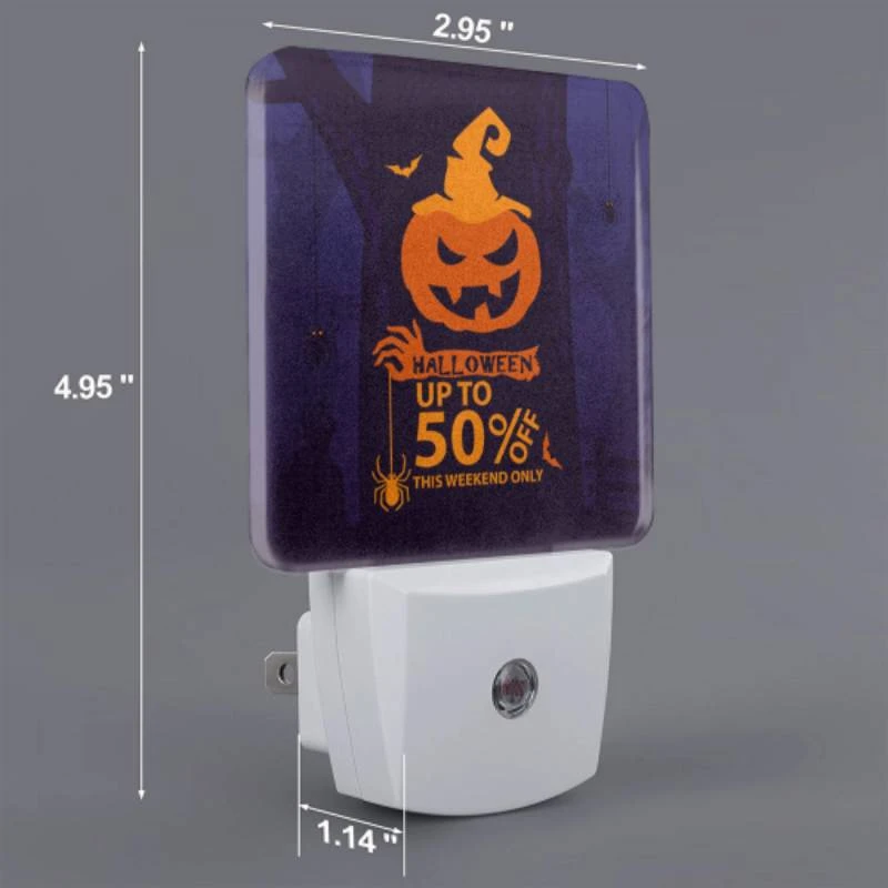 Night Light Set of 2, A Halloween advertisement with a 50% discount. Night Light Set Of 2, A Halloween Advertisement With A 50% Discount. -Acrylic Night Light Shop c16188286f0e489c1a842fcf7ec28f351c18e7c6
