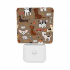 Night Light Set Of 2, A Collection Of Different Dog Breeds. -Acrylic Night Light Shop c23735189cec4b0bdc8cf86dcf5374e491327c03