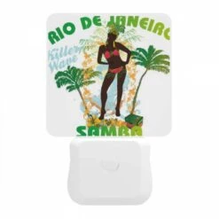 Night Light, A Woman In A Bikini Poses For A Poster Advertising Rio De Janeiro. 9 Night Light, A Woman In A Bikini Poses For A Poster Advertising Rio De Janeiro. -Acrylic Night Light Shop c335f6a12eeeb46ad7872f278e02b1e8bebf5384