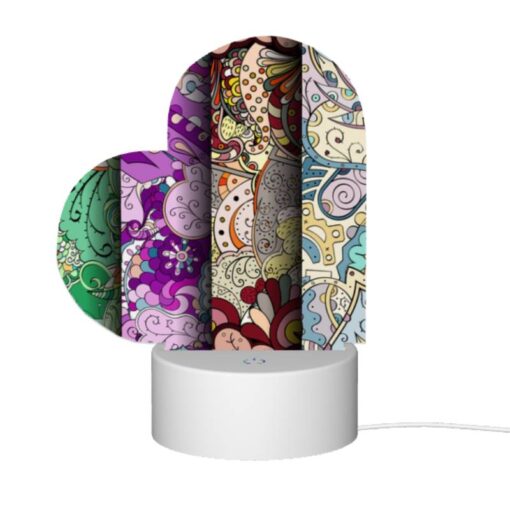 Love Acrylic Night Light, Four Different Colored Designs Of Flowers. -Acrylic Night Light Shop c380f2dd9778284cce206d91c9154528b055f938