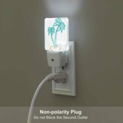 Night Light Set Of 2, A Green And Blue Palm Tree With A Blue Trunk. -Acrylic Night Light Shop c3fe78d572980d44f34351decadcc18293183c69