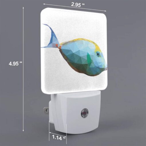 Night Light, A Blue And Yellow Fish With A Green Eye. -Acrylic Night Light Shop c4941429d577d7e5f66641cedc41b492aa637728