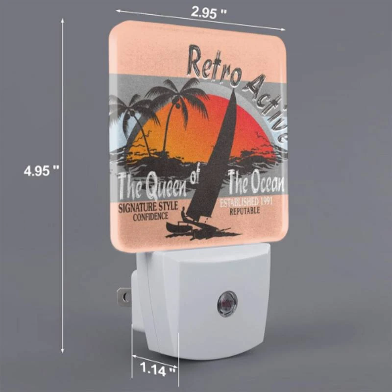 Night Light Set of 2, A boat with a person in it is on the ocean. Night Light Set Of 2, A Boat With A Person In It Is On The Ocean. -Acrylic Night Light Shop c4be3602f3a468001d3639e31be8adcc2a3ae56e